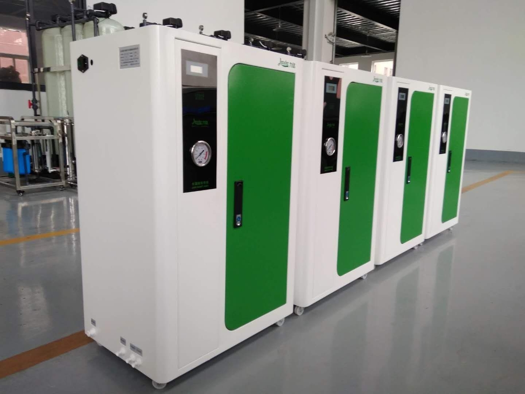 Canggih 1.5KW 100LPH Chassis Sistem Pengolahan Air Reverse Osmosis Satu Tahap