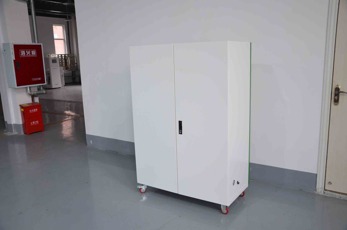 Canggih 1.5KW 100LPH Chassis Sistem Pengolahan Air Reverse Osmosis Satu Tahap