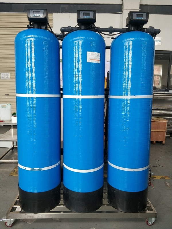 Efisien Single Pass Reverse Osmosis System 5.0KW Rating Power 2000 LPH Tingkat Aliran