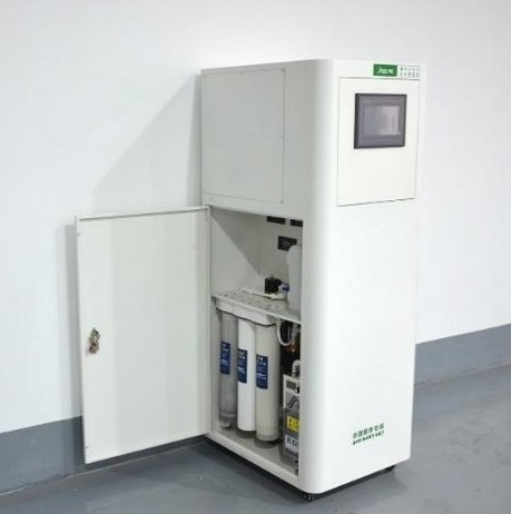 Sistem Air Ultra Pure 18 M&Omega 50LPH 2 Tahap RO Dengan Sistem EDI