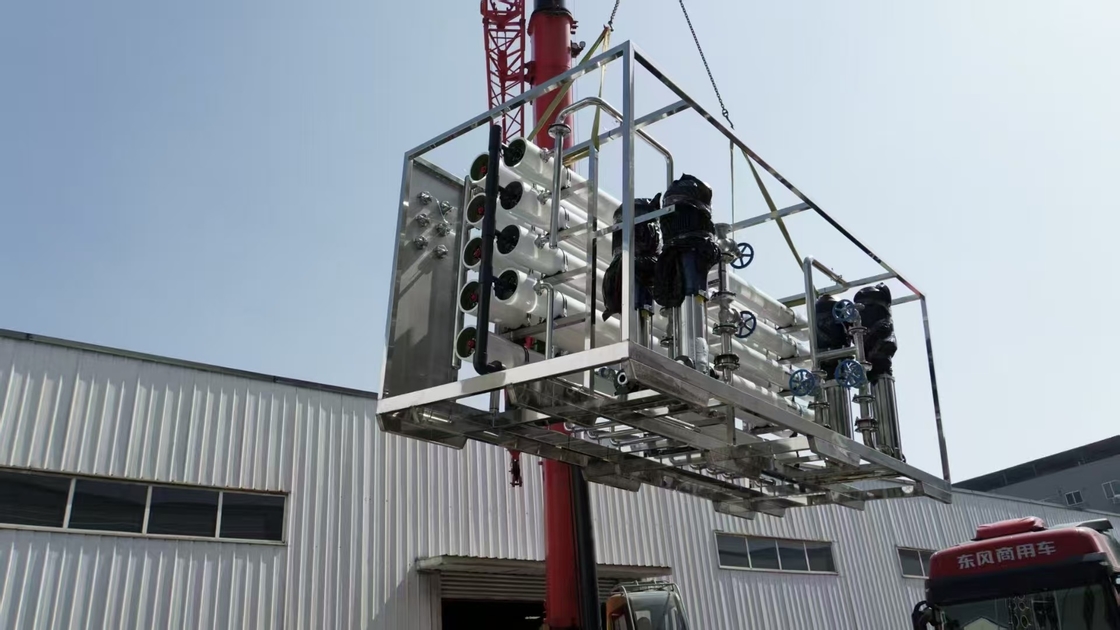 15 T per jam EDI sistem air ultra murni penggunaan industri dengan sistem RO 2 tahap