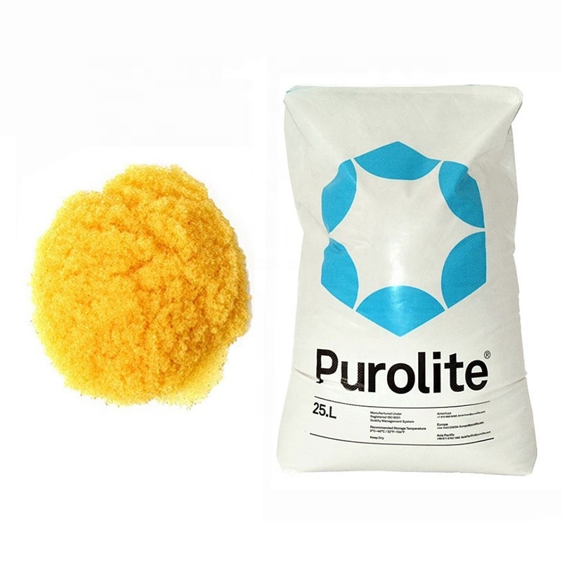 Media Filter Pabrik Pengolahan Air Makropori Resin Penukar Ion Kation Asam Lemah