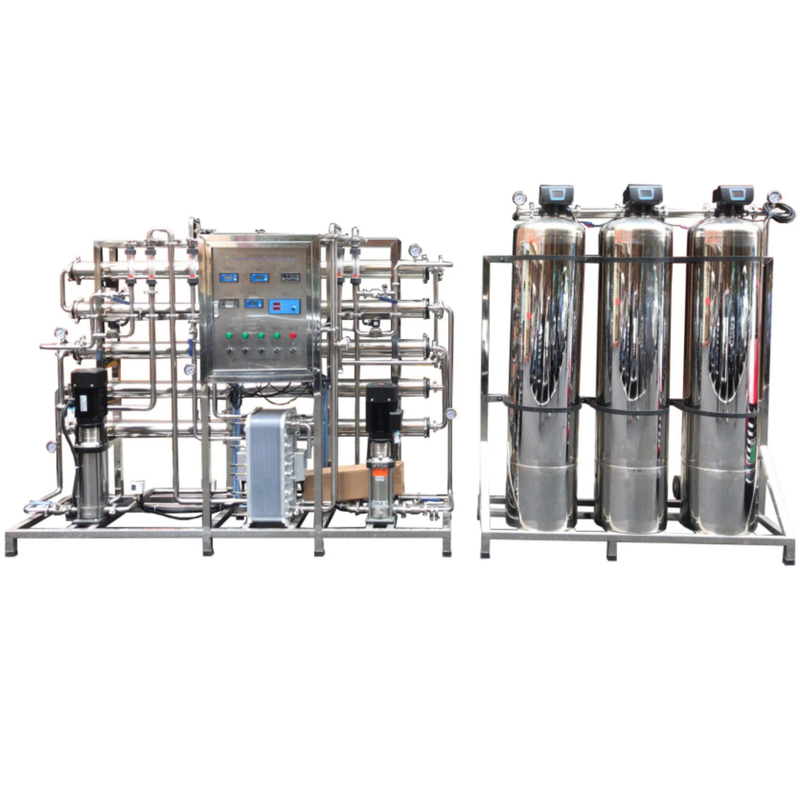 5TPH FRP / SS Ro Pabrik Pengolahan Air Reverse Osmosis Dua Tahap