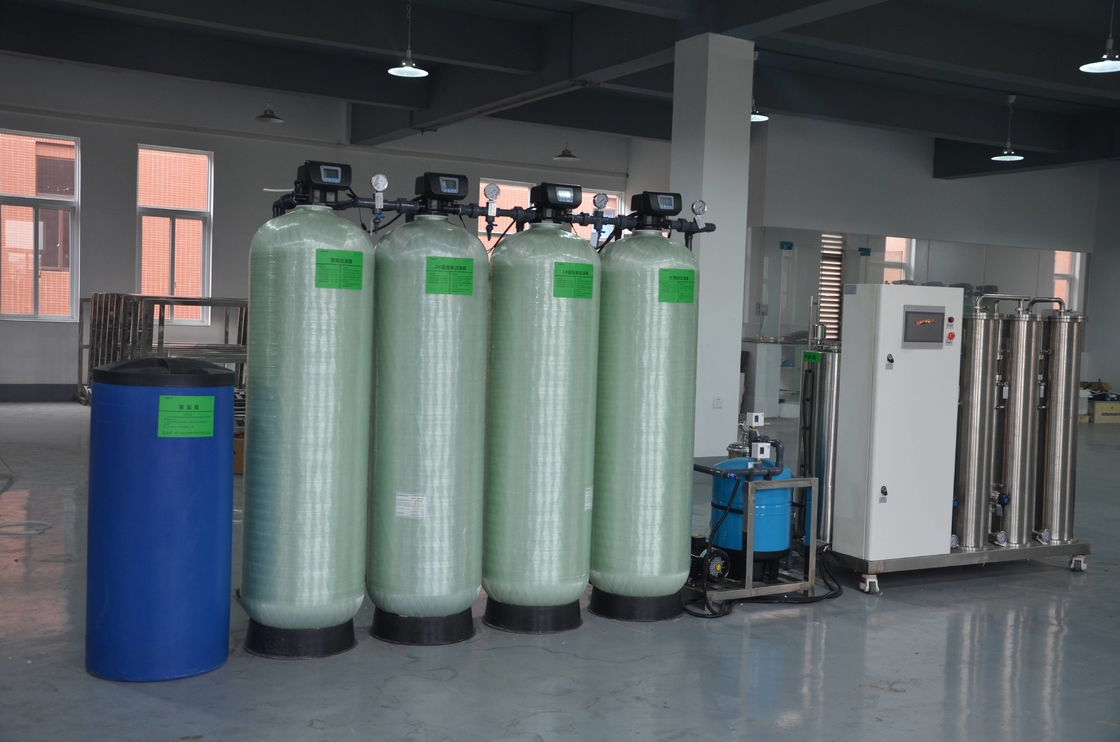 10TPH Sistem RO Double Pass Dua Tahap Ro Pabrik Pengolahan Air Reverse Osmosis