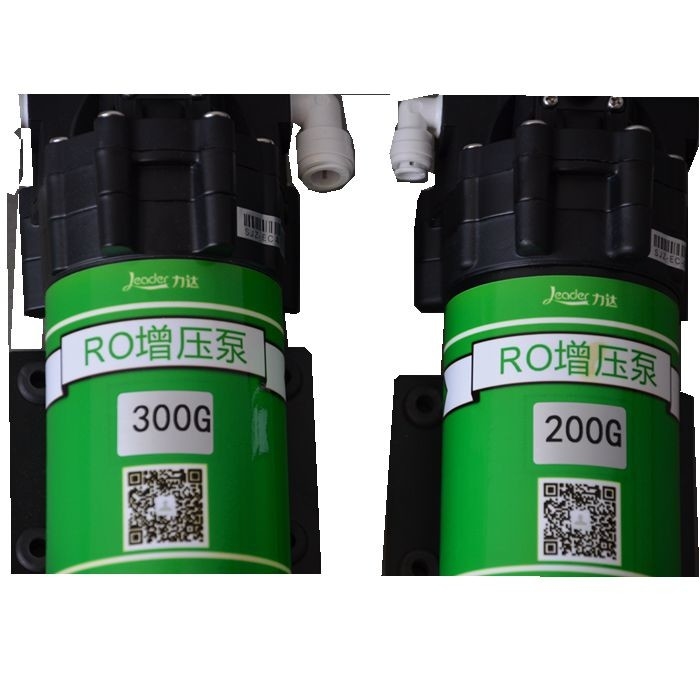 200GPD Booster Pump Water Motor Pump Harga Booster Pumps Untuk Aksesoris Sistem RO Tekanan Air