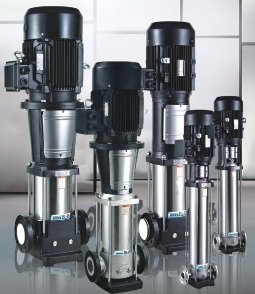 Pompa Penguat Tekanan Air Tenaga Listrik 3 Phase Stainless Steel Multistage Pompa Sentrifugal RO System Aksesoris