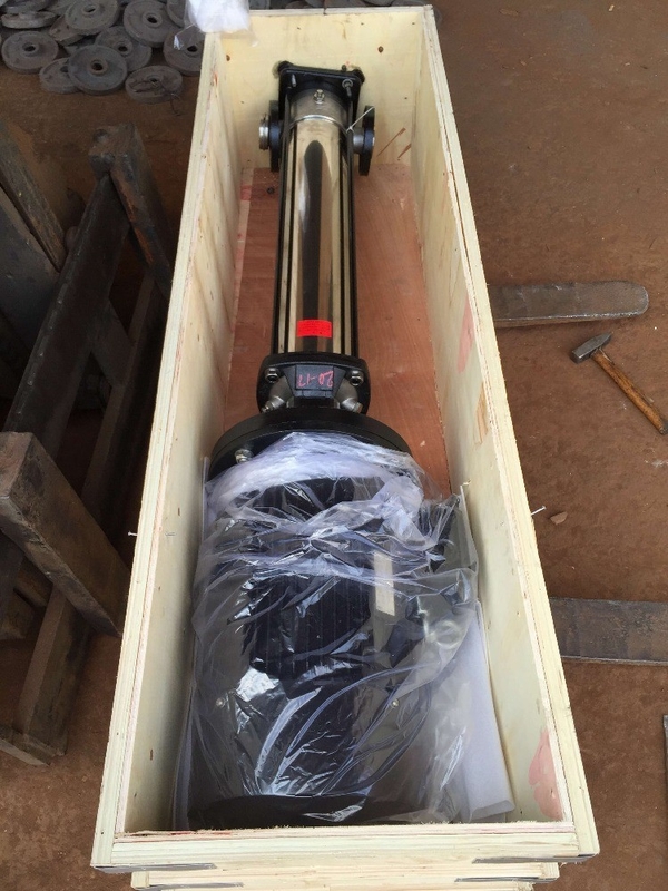 Pompa Penguat Tekanan Air Tenaga Listrik 3 Phase Stainless Steel Multistage Pompa Sentrifugal RO System Aksesoris