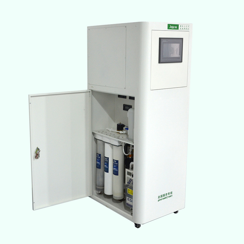 100lph Kecil 99% EDI Sistem Air Murni Bentuk Penuh Untuk Pengolahan Air