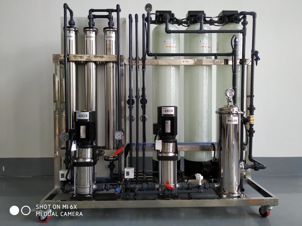 Sistem Penyaringan Air RO Sistem RO Dua Tahap 750lph