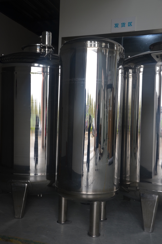 Tangki Air Stainless Steel 304 Untuk Penyimpanan Aksesoris Sistem RO Air Murni