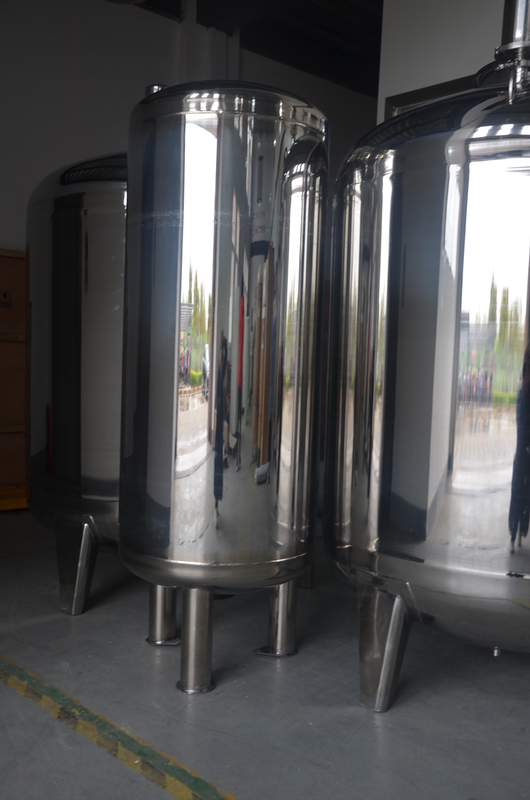 Tangki Air Stainless Steel 304 Untuk Penyimpanan Aksesoris Sistem RO Air Murni