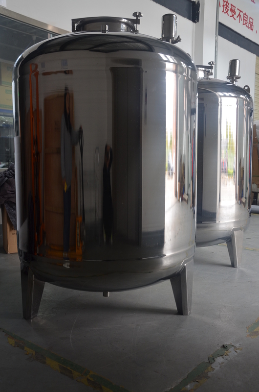 Tangki Air Stainless Steel 304 Untuk Penyimpanan Aksesoris Sistem RO Air Murni