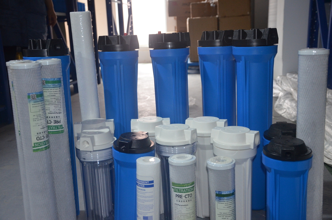 ISO9001 Sertifikasi Botol Pra Filter Untuk Mesin Minum Dan Aksesoris Sistem RO