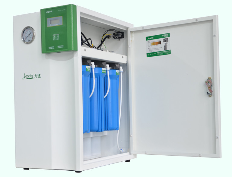 Sistem RO Pengolahan Air Lab Single Pass Untuk Air Deionisasi 40 Liter Per Jam
