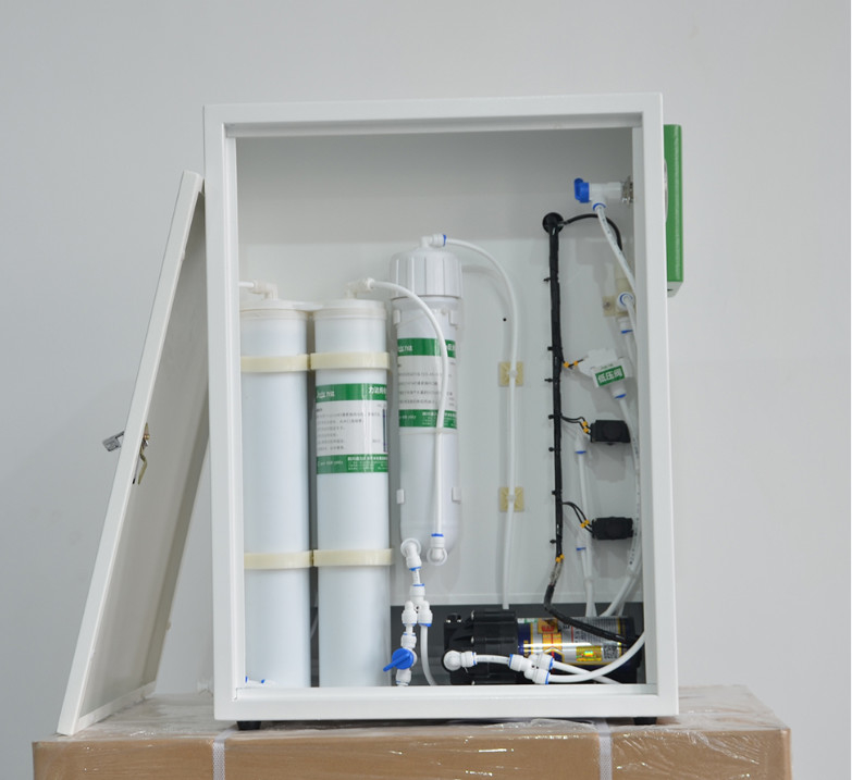 Sistem RO Pengolahan Air Lab Single Pass Untuk Air Deionisasi 40 Liter Per Jam