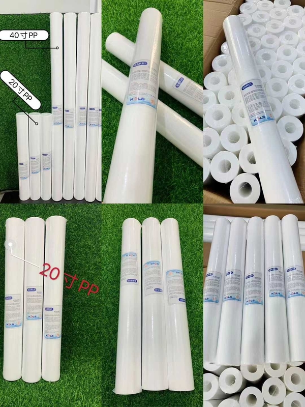5 Micron Jumbo PP Sediment Filter Big PP Spun Filter Cartridge RO System Accessories