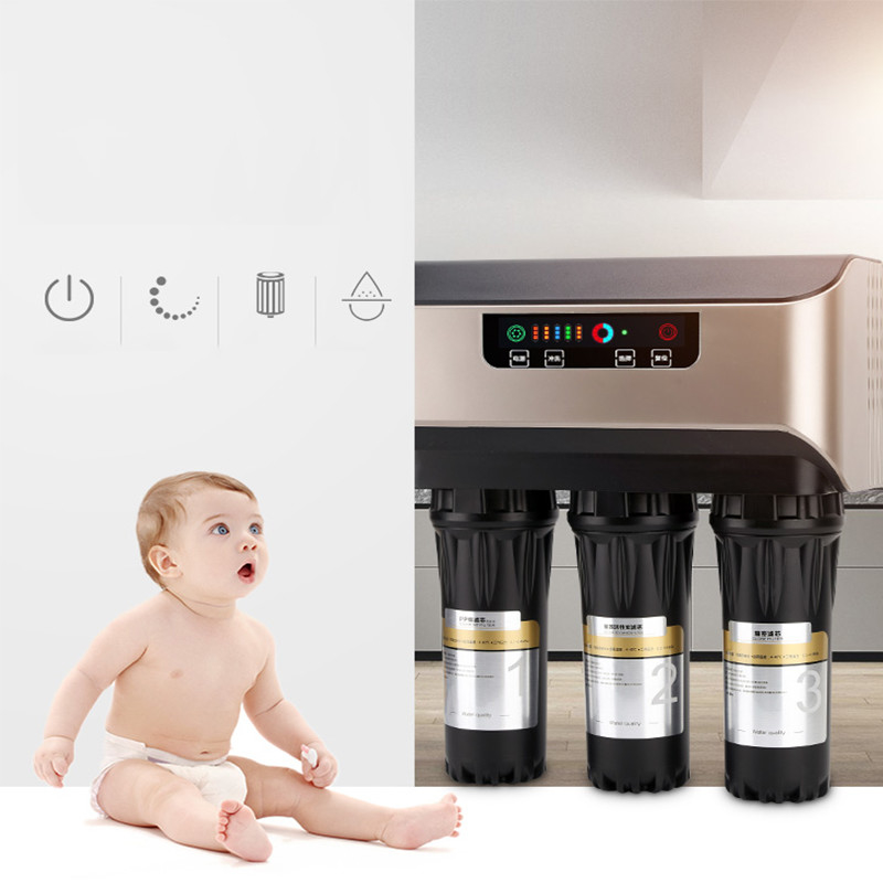 Dapur Menggunakan 95% Reverse Osmosis Sistem Filter Air Minum Ro Filtrasi