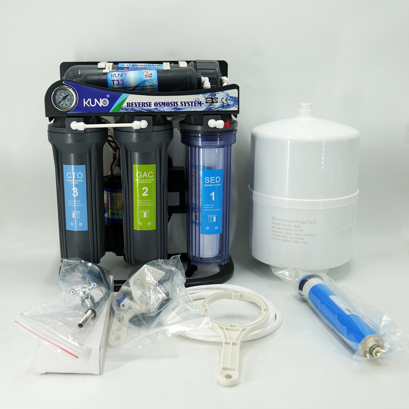 100GPD 50G 75G 100G Bagian Filter Air Membran Residential Ro