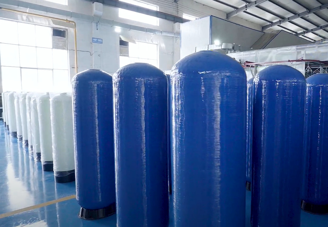 817 1054 1665 Frp Pressure Vessels Tangki Air Dalam Sistem RO Aksesoris Pengolahan Air