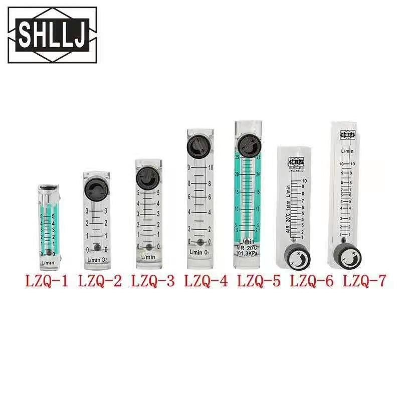 Panel Type Glass Flow Meter Rota Flowmeter Untuk Aksesoris Sistem RO Water Treatment