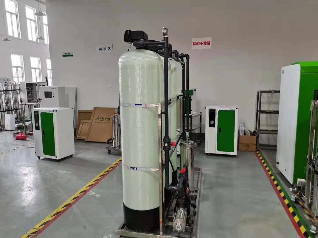 Layar Sentuh PLC Pelembut Air Filter Komersial Industri Untuk Air Keras