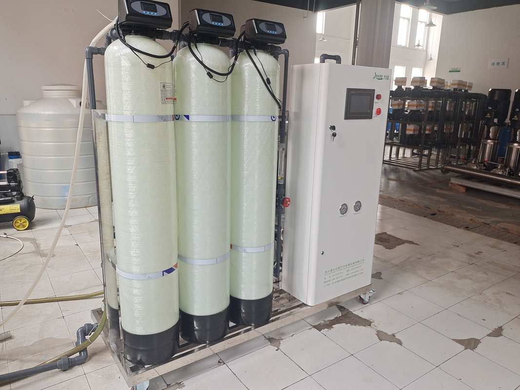 Single Pass 500LPH Water Treatment Plant Sistem Filter Air OEM Ro