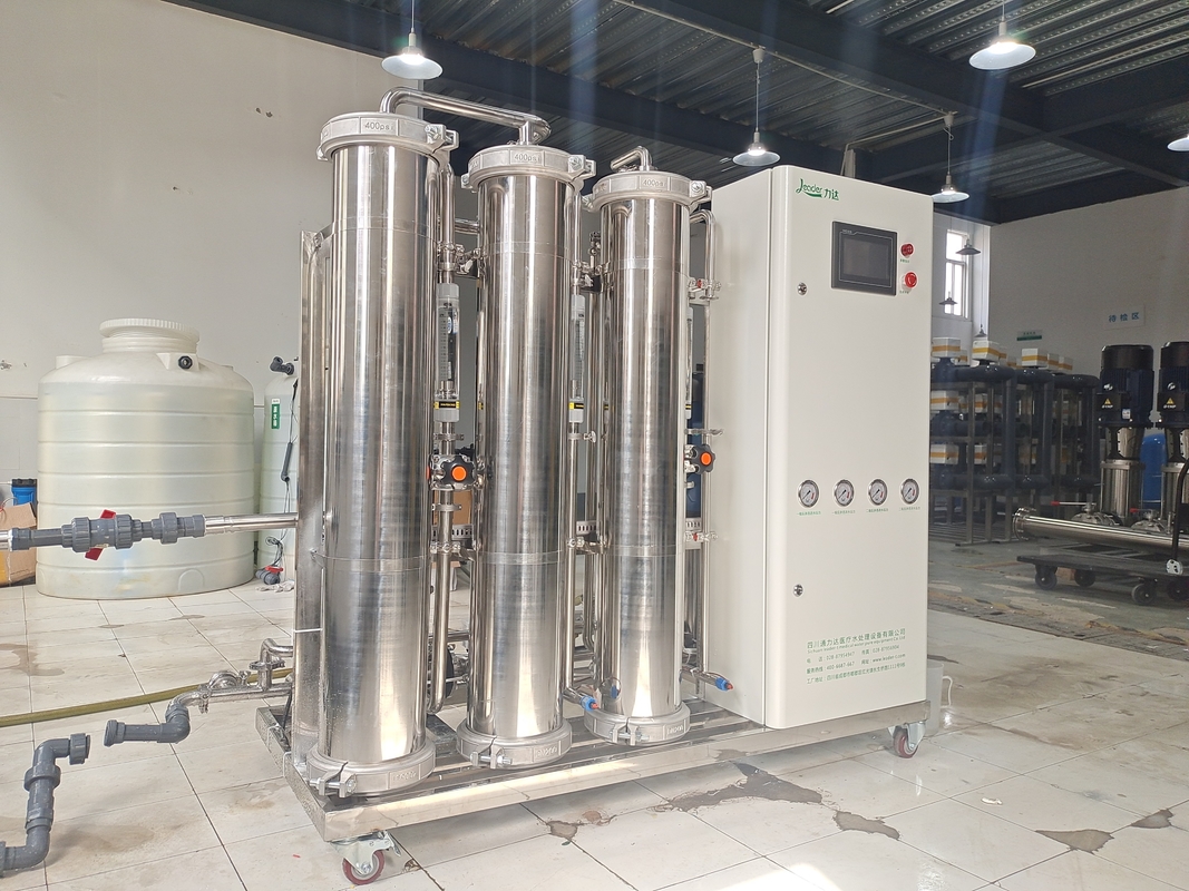 1200LPH Sistem Reverse Osmosis Tahap Ganda Untuk Desalinasi