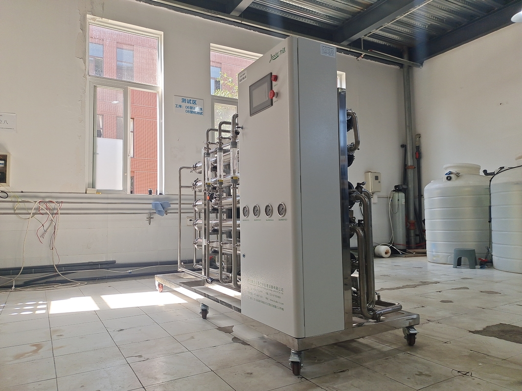 Sistem Pengolahan Air Reverse Osmosis Dua Tahap Pabrik RO 1000Lph