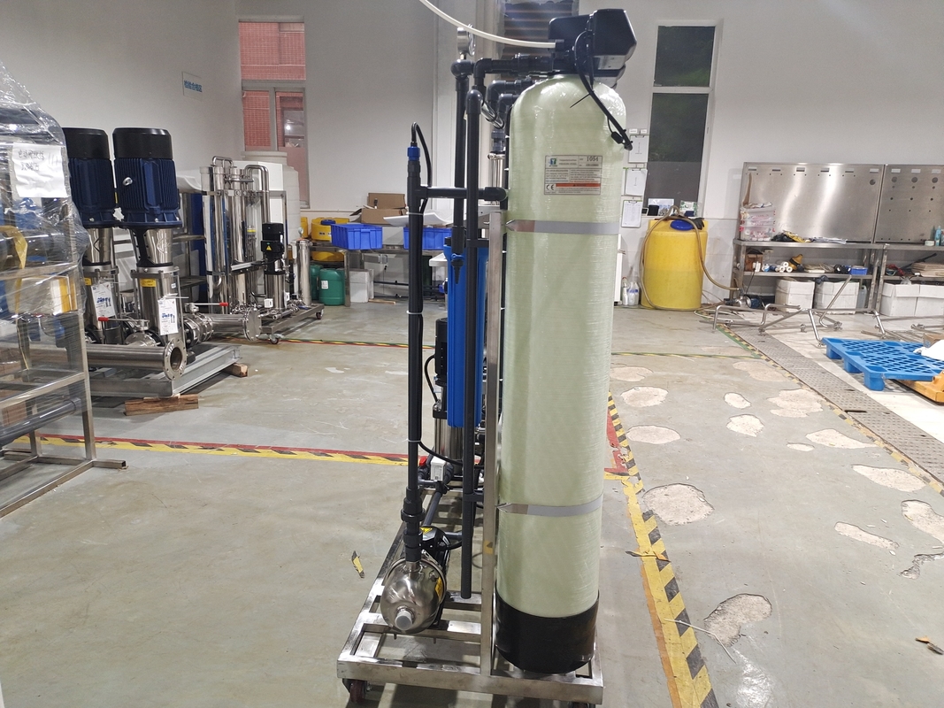Sistem Filter Air Mesin Pengolahan Air Minum 500Lph Untuk Pabrik RO