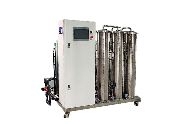 SS Water Filtration Double Pass RO System 1000L / H Untuk Ruang Hemodialisis Rumah Sakit
