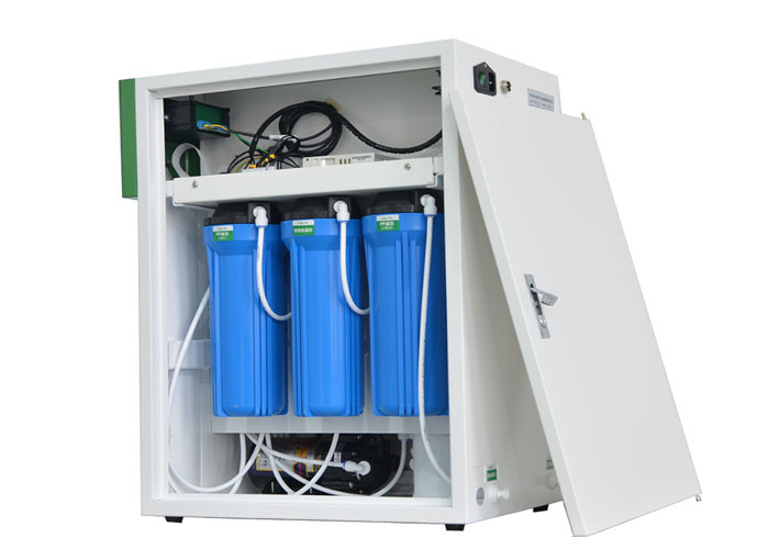 Sistem Air Reverse Osmosis Tipe Kabinet Medis 40 Liter Per Jam