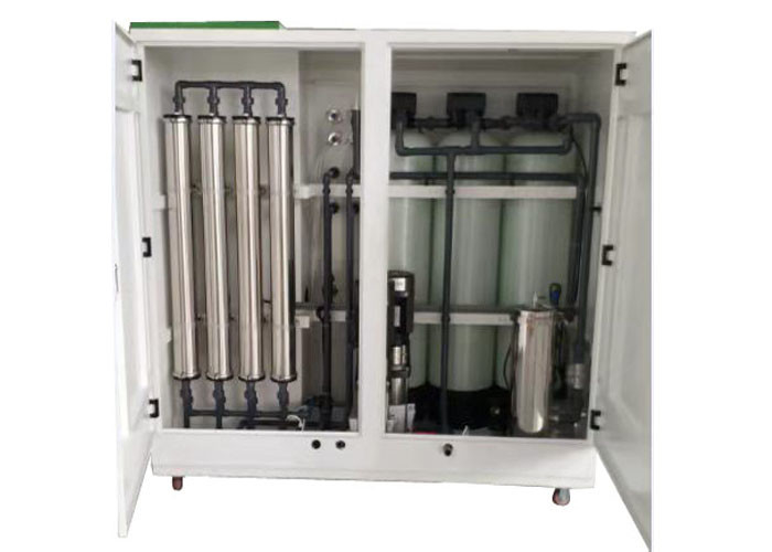 Tipe Kabinet Single Pass Sistem RO Instalasi Pengolahan Air 300L Per Jam